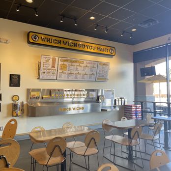 Which Wich - the interior of a restaurant - Sandwiches Near Me - Murrieta, California Which Wich - the interior of a restaurant - Sandwiches Near Me - Murrieta, California