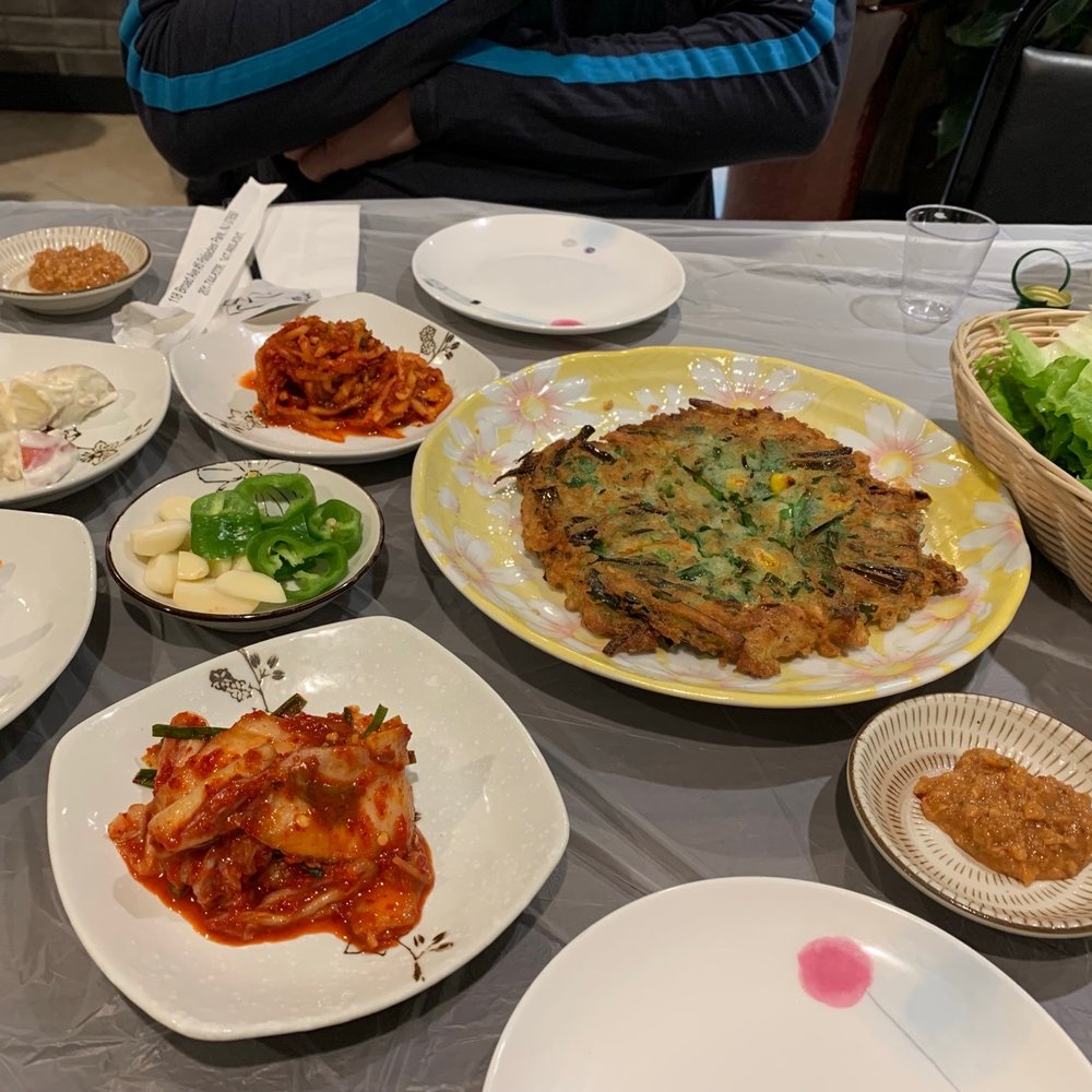 Jang-eo Jip - Banchan sides and free pancake - Korean Near Me - Palisades Park, New Jersey Jang-eo Jip - Banchan sides and free pancake - Korean Near Me - Palisades Park, New Jersey