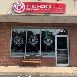 The Men’s Grooming Studio By J. Ramos New York - The front of our shop located at 347 smithtown Blvd nesconset ny