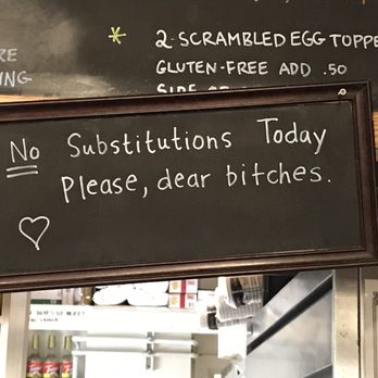 Biscuit Bitch - No substitutions, Bitch!!! Lmao!!! - Breakfast & Brunch Near Me - Seattle, Washington Biscuit Bitch - No substitutions, Bitch!!! Lmao!!! - Breakfast & Brunch Near Me - Seattle, Washington