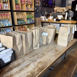 The Sandwich Shop - Take out orders and counter