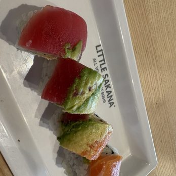Little Sakana - Rainbow Roll - Japanese Near Me - Katy, Texas Little Sakana - Rainbow Roll - Japanese Near Me - Katy, Texas