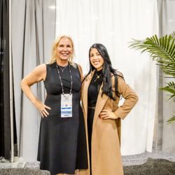 Sweet Spot Smiles: Linda King, DDS, MAGD - Dr. King hosting Daniela S. at the Hinman meeting