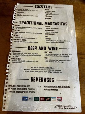 Menu photo 1 Margaritas Ogallala, NE