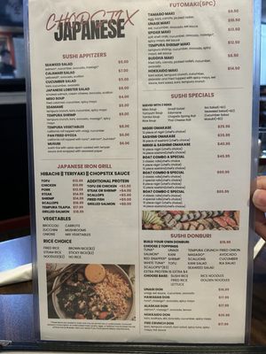 Menu photo 2 Chopstix Statesville, NC