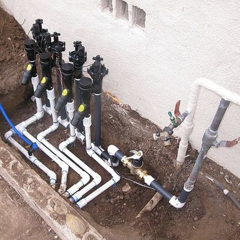 Cabanas Landscape - new valve system being installed - Landscaping Near Me