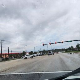Wipers working but water streaming down inside of windshield