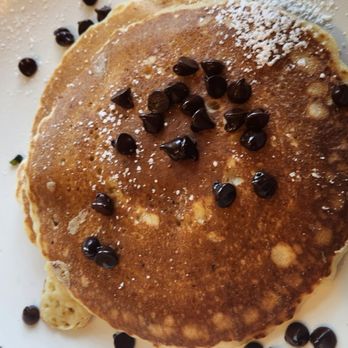 Broken Yolk Cafe - Chocolate chip pancakes - Breakfast & Brunch Near Me - Costa Mesa, California Broken Yolk Cafe - Chocolate chip pancakes - Breakfast & Brunch Near Me - Costa Mesa, California