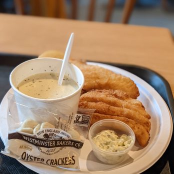Doug's Fish Fry - a plate of food - Seafood Near Me - Skaneateles, New York Doug's Fish Fry - a plate of food - Seafood Near Me - Skaneateles, New York