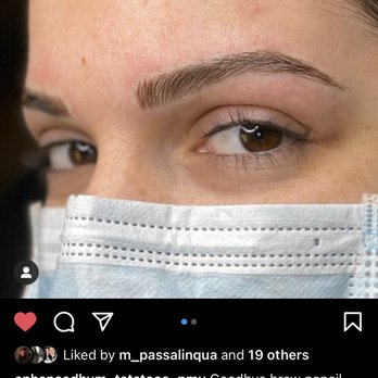 TaTa-Toos - This is after my first microblading session. - Permanent Makeup Near Me - McMurray, Pennsylvania