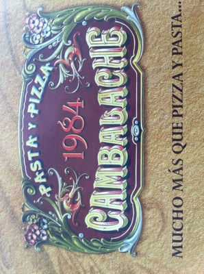 Menu photo 2 Cambalache Pizerias Vigo, PO