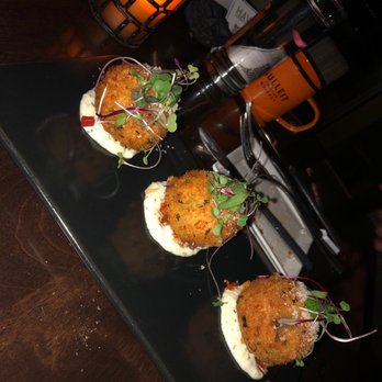 HAVEN Riverfront Restaurant & Bar - Creamy Lobster Risotto Croquettes - New American Near Me - Edgewater, New Jersey HAVEN Riverfront Restaurant & Bar - Creamy Lobster Risotto Croquettes - New American Near Me - Edgewater, New Jersey