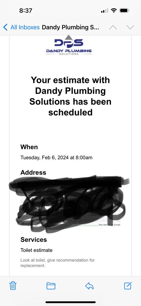 Slide of Dandy Plumbing Solutions
