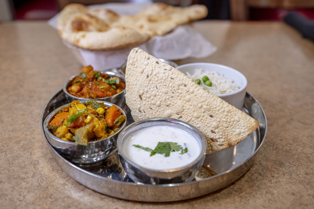 Food from Tamber's Restaurant