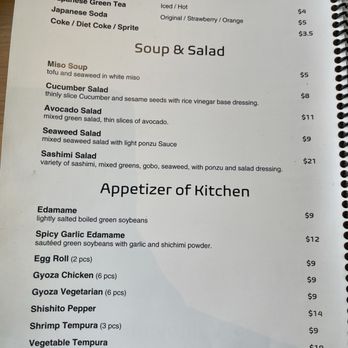 Joy Sushi - Menu - Sushi Bars Near Me - Vail, Colorado