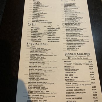 Sushi Para - AYCE menu ($27) - Japanese Near Me - New York, New York Sushi Para - AYCE menu ($27) - Japanese Near Me - New York, New York
