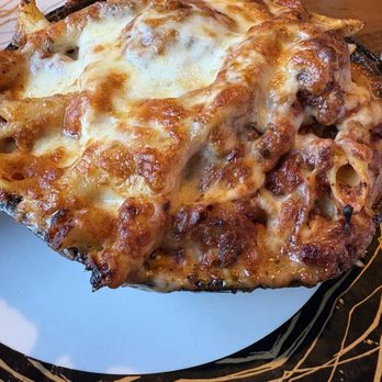 The Cabbage Shed - Baked penne - New American Near Me - Elberta, Michigan The Cabbage Shed - Baked penne - New American Near Me - Elberta, Michigan