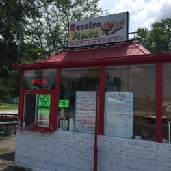 Burrito Fiesta - Don't let the building fool you! There will be a fiesta of flavors in your mouth!