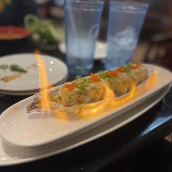 Nara Sushi - Hawaiian Volcano Roll - Sushi Bars Near Me - Folsom, California Nara Sushi - Hawaiian Volcano Roll - Sushi Bars Near Me - Folsom, California