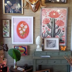 Art wall, paintings