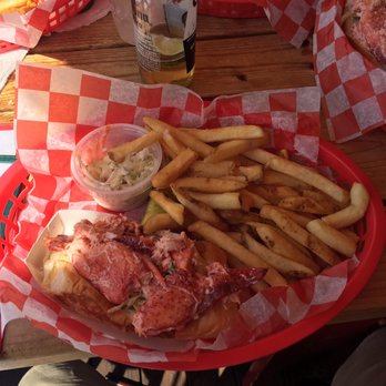 Barking Crab - Number on item on menu Lobster Roll and Fries - Seafood Near Me - Boston, Massachusetts