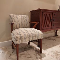 Webster's Interiors - We had these mid-century chairs upholstered at Websters Interiors.  Professional service and beautiful work.