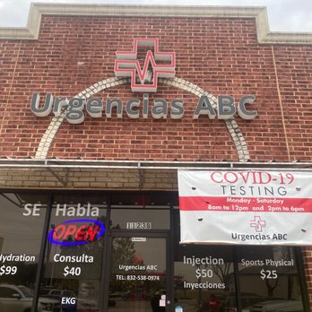 Urgencias ABC - Urgent Care Near Me - Houston, Texas Urgencias ABC - Urgent Care Near Me - Houston, Texas