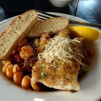 Tidal Raves - The special for the day. Breaded flounder over spiral pasta with sun-dried tomatoes, mushrooms and capers and a side of bread. - New American Near Me - Depoe Bay, Oregon Tidal Raves - The special for the day. Breaded flounder over spiral pasta with sun-dried tomatoes, mushrooms and capers and a side of bread. - New American Near Me - Depoe Bay, Oregon