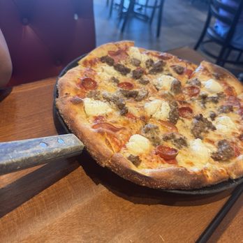 Rebellion Pizza - 12" Meaty with Ricotta - Pizza Near Me - Las Vegas, Nevada Rebellion Pizza - 12" Meaty with Ricotta - Pizza Near Me - Las Vegas, Nevada