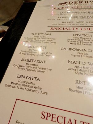 Menu photo 2 The Derby Arcadia, CA Menu photo 2 The Derby Arcadia, CA