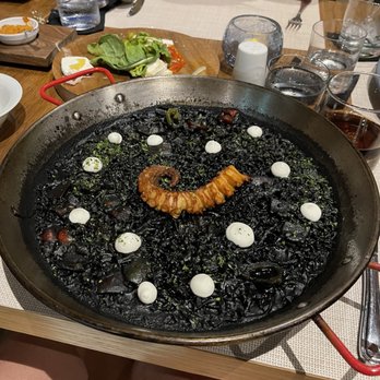 Walla Cozumel - Black rice and octopus - Mediterranean Near Me - San Miguel de Cozumel, ROO