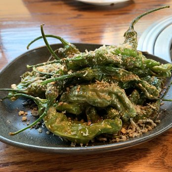 PERILLA korean fare - Blistered Shishito Peppers - Korean Near Me - Chicago, Illinois PERILLA korean fare - Blistered Shishito Peppers - Korean Near Me - Chicago, Illinois