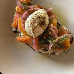 Smoked Salmon Tartine