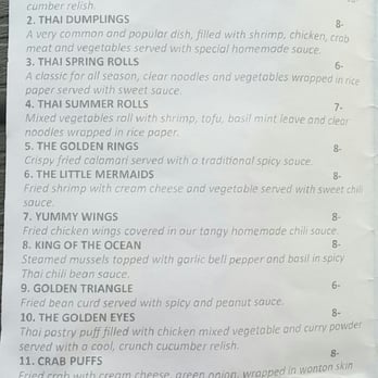 Little Blue Elephant - Menu - Thai Near Me - Minot, North Dakota