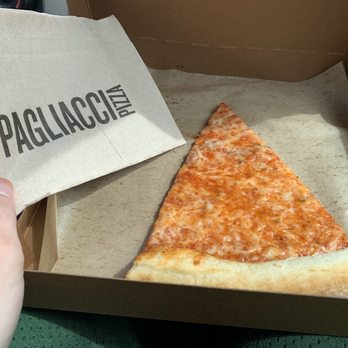 Pagliacci Pizza - Slice of cheese pizza from the pizza bar, Friday 18 July 2025. - Pizza Near Me - Shoreline, Washington Pagliacci Pizza - Slice of cheese pizza from the pizza bar, Friday 18 July 2025. - Pizza Near Me - Shoreline, Washington
