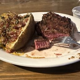 8pm ribeye dinner w loaded potato 8pm ribeye dinner w loaded potato