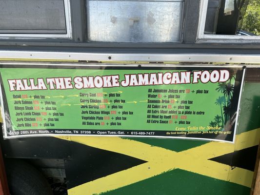 Falla The Smoke Jamaican Food by null