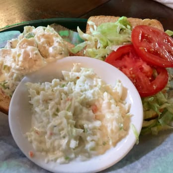 Black Patch Grille - Chicken salad sandwich with slaw. Fresh and the comment was made this was one of the best he tasted. - American Near Me - Princeton, Kentucky Black Patch Grille - Chicken salad sandwich with slaw. Fresh and the comment was made this was one of the best he tasted. - American Near Me - Princeton, Kentucky