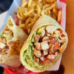 South west chicken wrap South west chicken wrap