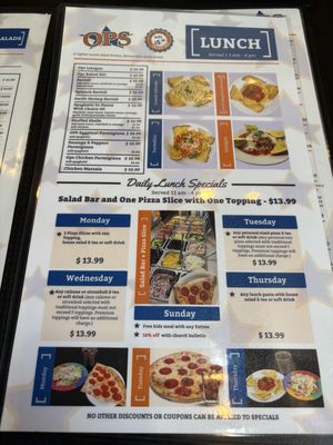 Menu photo 5 Ops Pizza Kitchen & Cafe Fernandina Beach, FL Menu photo 5 Ops Pizza Kitchen & Cafe Fernandina Beach, FL