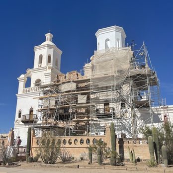 San Xavier Del Bac Mission - Renovation as of 11/2021 - Churches Near Me - Tucson, Arizona San Xavier Del Bac Mission - Renovation as of 11/2021 - Churches Near Me - Tucson, Arizona
