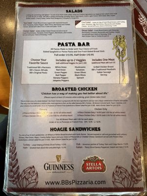 Menu photo 3 BB's Pizzaria Rochester, MN