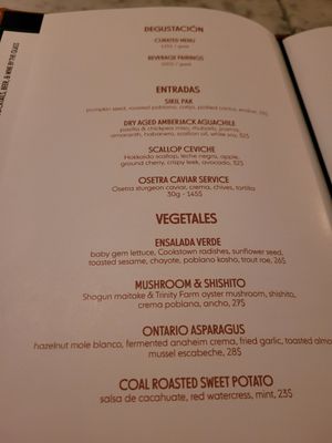 Menu photo 7 Quetzal Toronto, ON Menu photo 7 Quetzal Toronto, ON