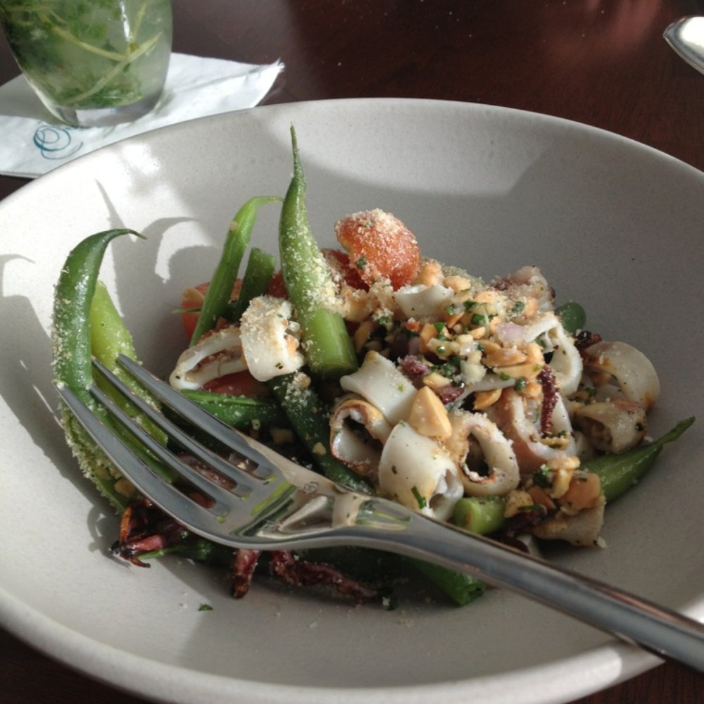 Tower 8 - Calamari Small Plate - New American Near Me - Santa Monica, California Tower 8 - Calamari Small Plate - New American Near Me - Santa Monica, California