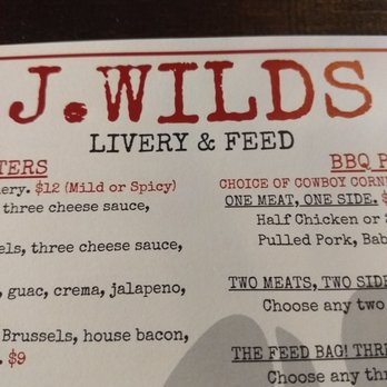 J Wild's - Barbeque Near Me - Folsom, California