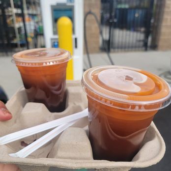 Thai Taste - Thai tea made vegan with almond milk. It's so delicious and refreshing - Thai Near Me - DuPont, Washington