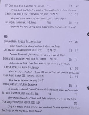 Menu photo 3 Ora  San Francisco, CA