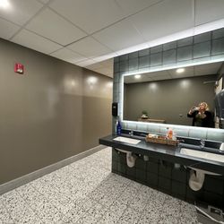 Cascades Amphitheater - Bathroom in VIP Lounge, very nice and clean!
