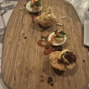 TK's Comedy - Deviled egg flight - Comedy Clubs Near Me - Dallas, Texas TK's Comedy - Deviled egg flight - Comedy Clubs Near Me - Dallas, Texas