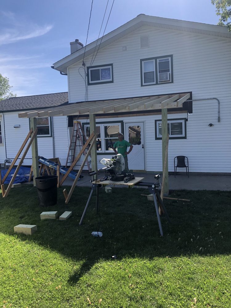 Slide of Robert’s service